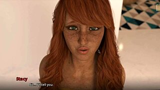 Racheal Sees Johns Big Cock Erotically