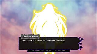 Half Succubus Faps To Milf Redhead Futa Cock In Futanari Hentai Game