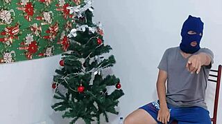 its time to keep the promise, stepmother teaches stepson sex on christmas