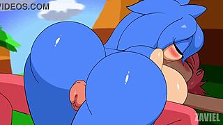 zaviel animation featuring sonia the slughot in a cartoon adventure