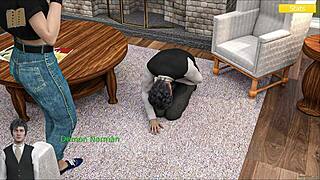 Exploring Rosewater Manor in anime hentai adventure