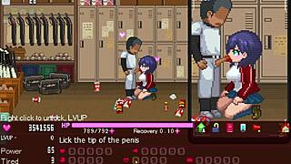 manager serves okeyutei in hentai game scenes