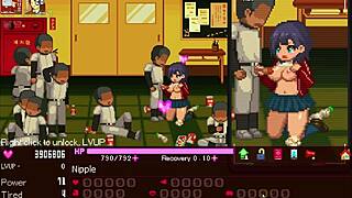 manager serves okeyutei in hentai game scenes