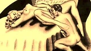 Vintage Erotic Animation from Retro Era 😍