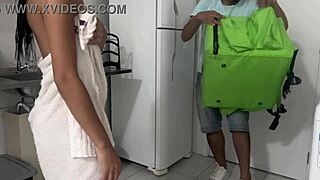 Juicy tight pussy gagging fisting