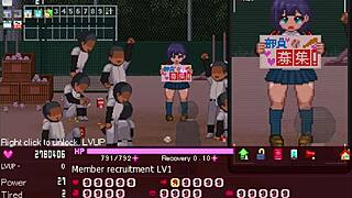 manager serves okeyutei in hentai game scenes