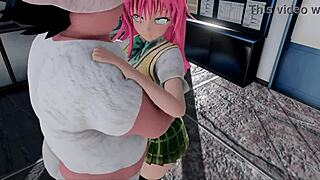 To Love Ru hentai NTR with Russian anime!
