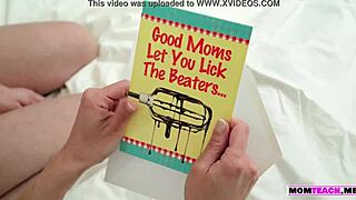 teen stepsiblings enjoy threesome sex with milf stepmom