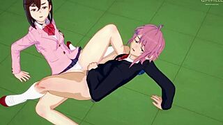 Momo and Aira orgasm in Dandadan