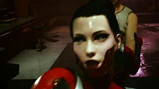Female Tyger Claw Hammer Club Sex Scene Cyberpunk 2077 In-Game Ultra Settings