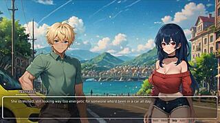 i'm teasin my boyfriend with voyeurism ideas in this hentai game ep 3