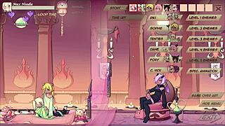 max the elf teasing with big cock?