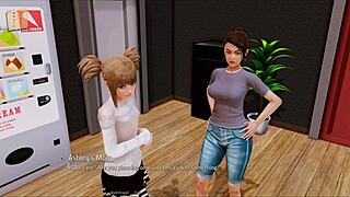 Stepdad fucks stepdaughter in taboo scene!