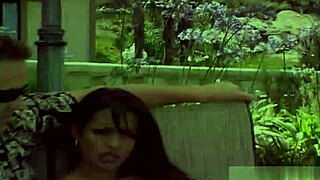 Big boobed hottie moans during pussyfucking outdoors!