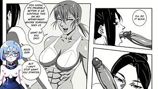 Girls Night Out 2 unfolds in animated futanari fun. Cartoon action awaits with thrilling hentai twists.