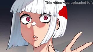 Hakari vs Uraume in Cartoon Creampie Anime Hentai