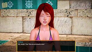 My new family encounters with small tits redhead