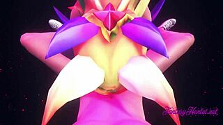 Ahri Star Guardian Gets Hard Japanese Hentai Sex