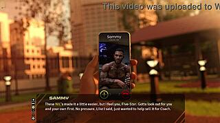 This stunning long-haired brunette in Move the Chains 05 wants to talk about the old days in taboo hentai 3d game