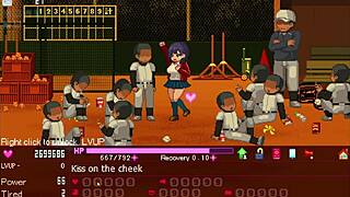 manager serves okeyutei in hentai game scenes