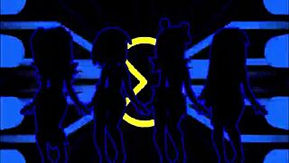 pacman ghost girls dance horny phases 😈💃