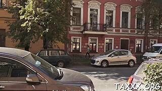 Tricky agent gets hot oral sex from petite teen.