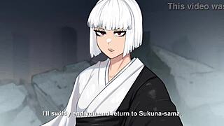 Hakari vs Uraume in Cartoon Creampie Anime Hentai