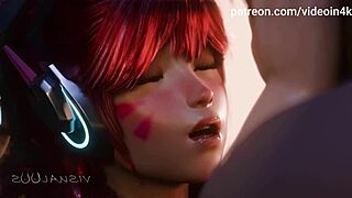 Cute romantic washroom sex in 3d hentai 😍