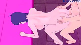 mei terumi and konan intense naruto hentai sex