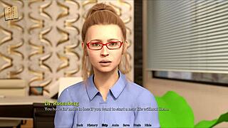 Exploring my new memories with a blonde character in this cartoon series.