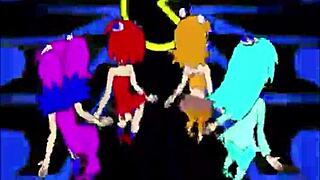 pacman ghost girls dance horny phases 😈💃