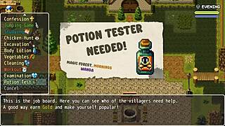 Sexy Farmer Exposes Herself Outside in Lost Lagoon Harem Ep 5