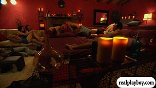 Couples Engage In Hard Fucking At Swinger Mansion