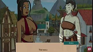 Getting snu snu from the busty orc in Queen's Brothel.