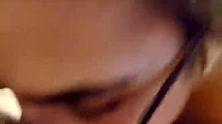 Fat BBW Gives Intense Blowjob