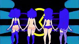 pacman ghost girls dance horny phases 😈💃