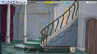 In the complete gameplay, Fuckerman cums on Ella V in version 0.2.