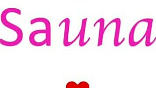 Gostosos se pegam na sauna!