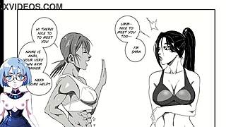 Girls Night Out 2 unfolds in animated futanari fun. Cartoon action awaits with thrilling hentai twists.