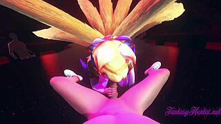 Ahri Star Guardian Gets Hard Japanese Hentai Sex