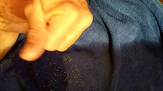 soloboy tugging his big dick till he blows a load