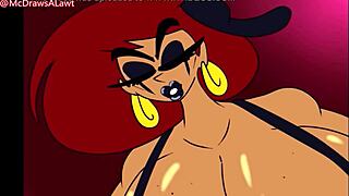 What happens at McDraws' girls night in with horny futanari and shemales cumming close-up?