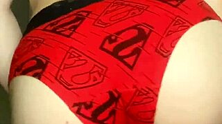 close up faceless trying on panties from my mv store