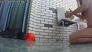 Cheating wife has sex with builders outdoors