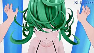 Tatsumaki and Captain Mizuki Intense Sex