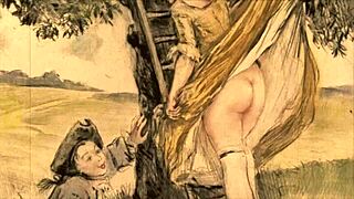 vintage erotic drawings from antique anime hentai collections