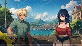 i'm teasin my boyfriend with voyeurism ideas in this hentai game ep 3