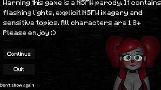 entering circus baby's nightclub with thick animatronics