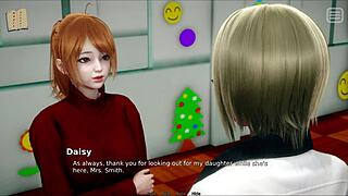 Continuing the story of my bully is my lover in episode 52 with game elements