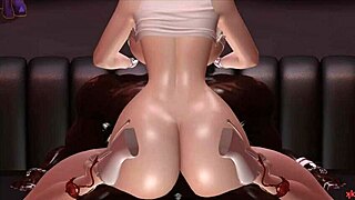 sex metal barbie rides big black cock in this wild biker adventure